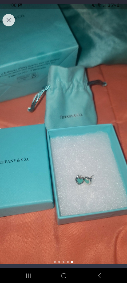 AUTHENTIC TIFFANY AND CO EARRINGS image indicator(6)