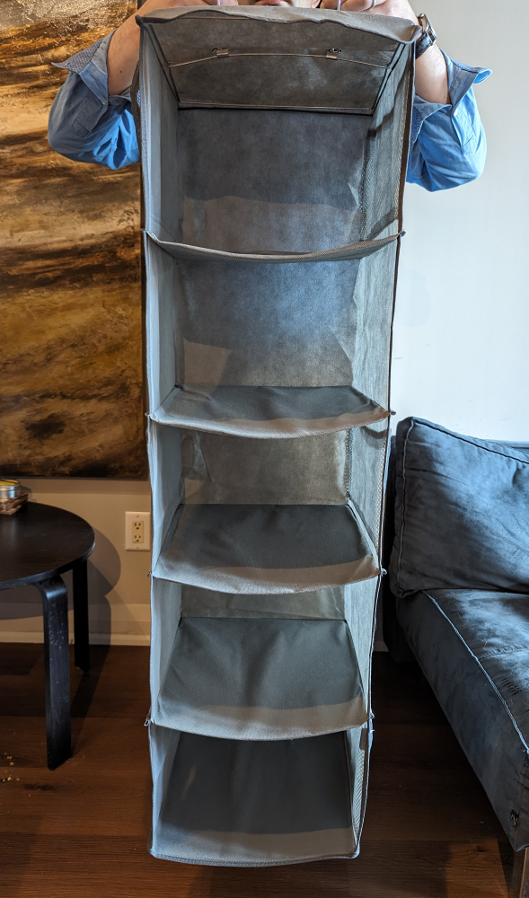 Hanging shoe/organizer rack thumbnail