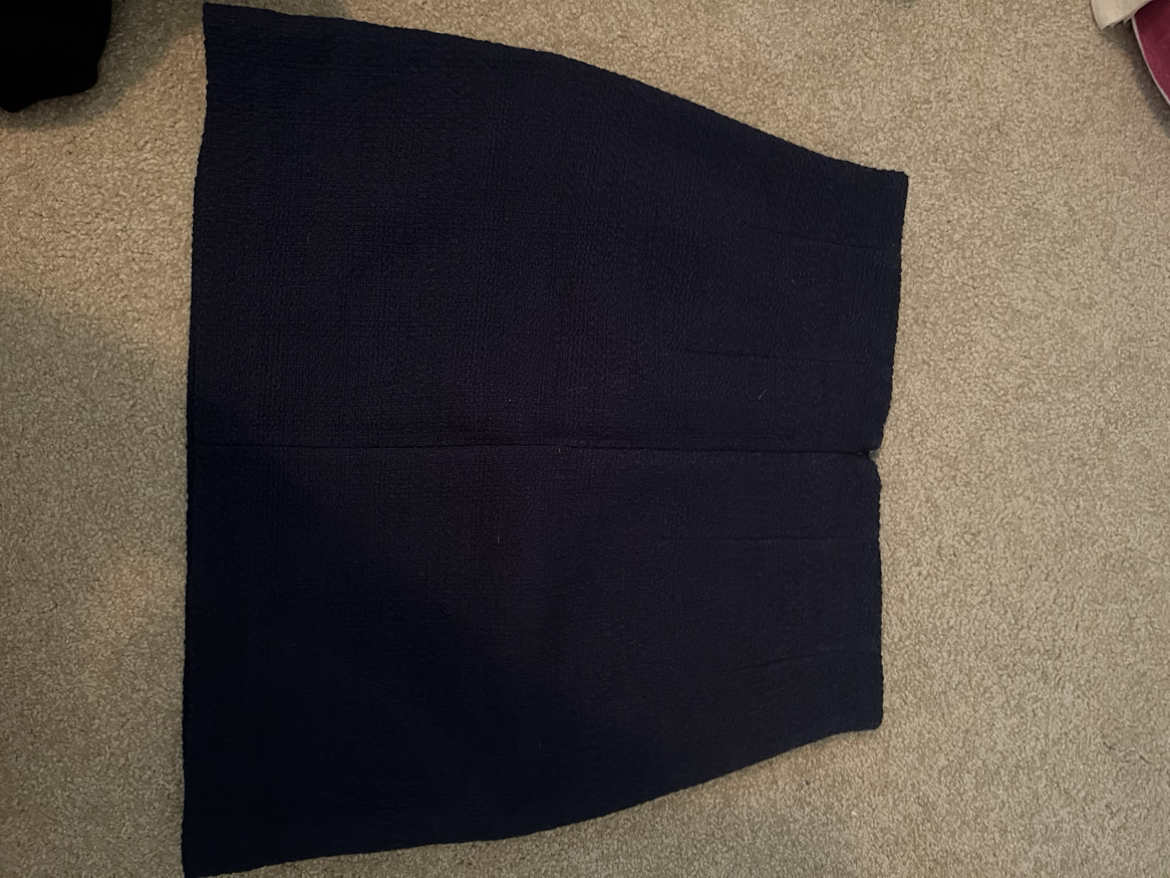 Aritzia Babaton navy tweed jacket and skirt - photo 4