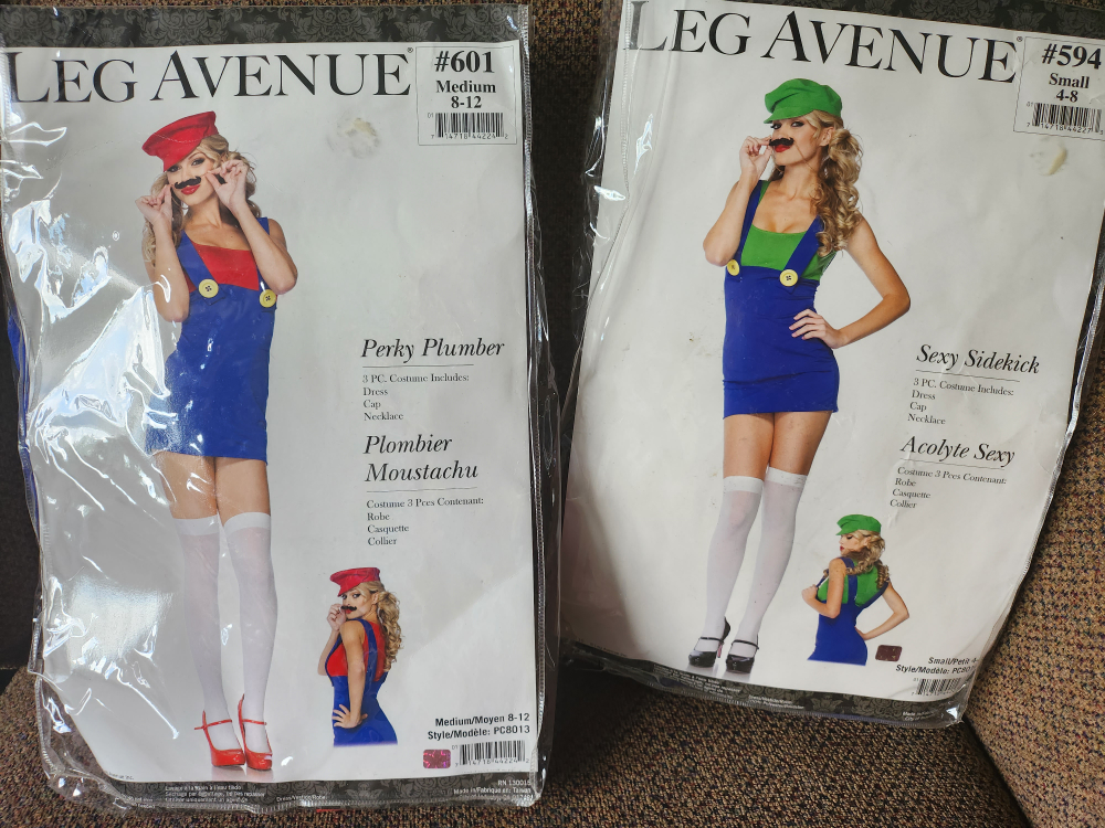 Mario/Luigi Halloween Costumes