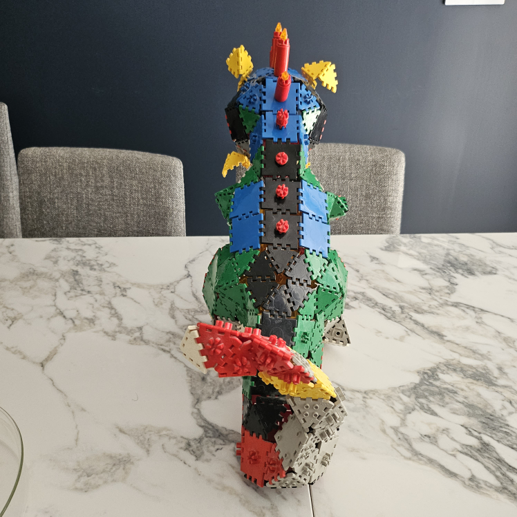 Vintage 80s Zaks Dragon Building Toy image indicator(9)