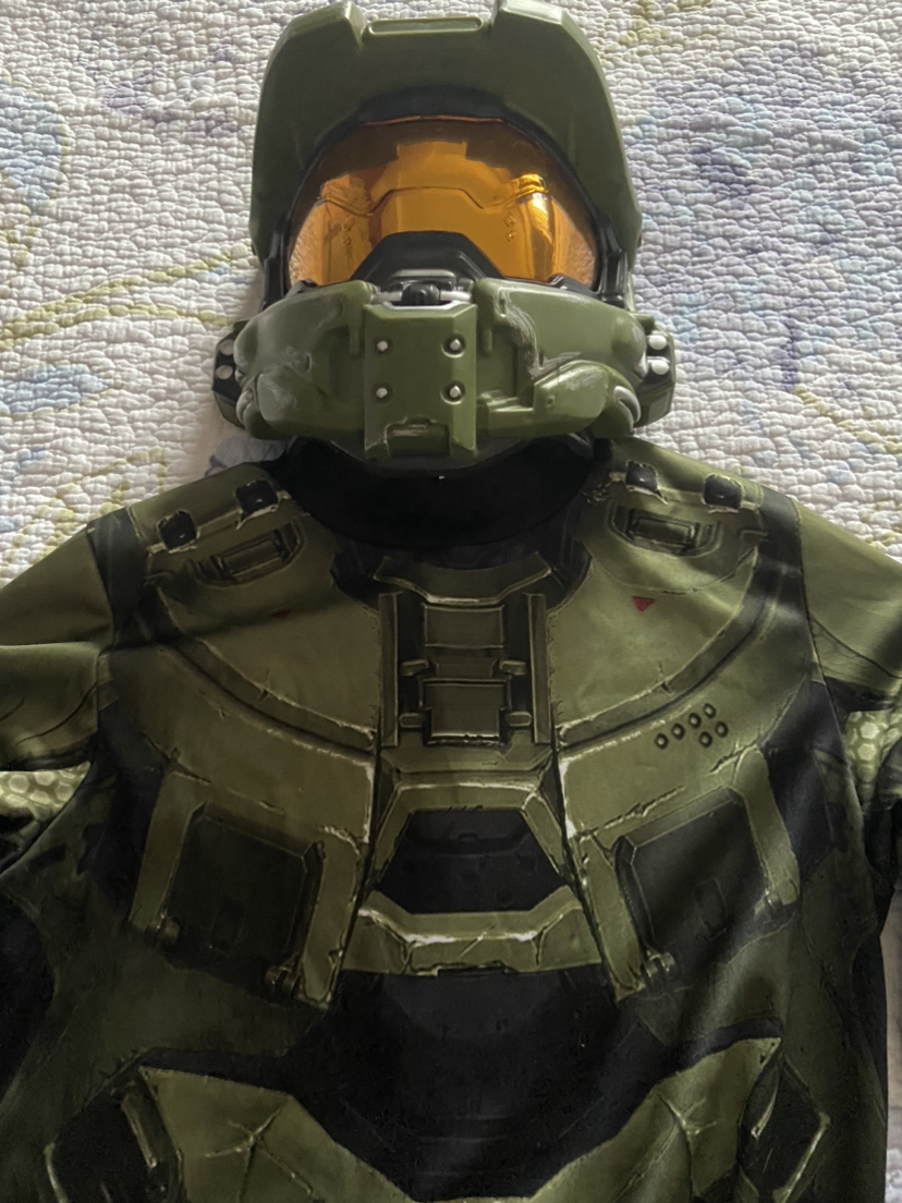 Kids' Halo Master Chief Green Halloween Costume - photo 5