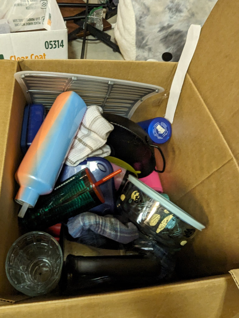 box of kitchen items thumbnail