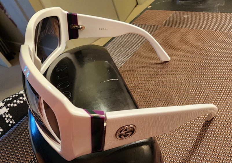 GUCCI - womens sunglasses (white) - photo 3