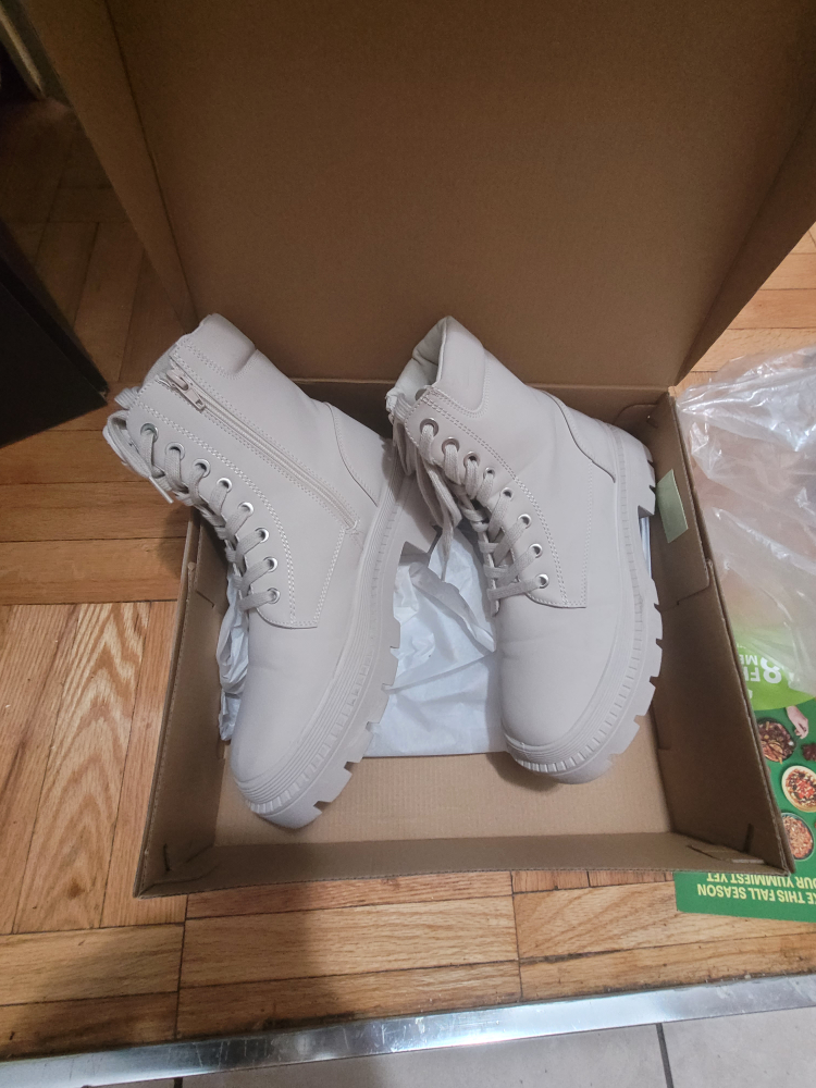 women's combat boots size 8.5 - photo 3