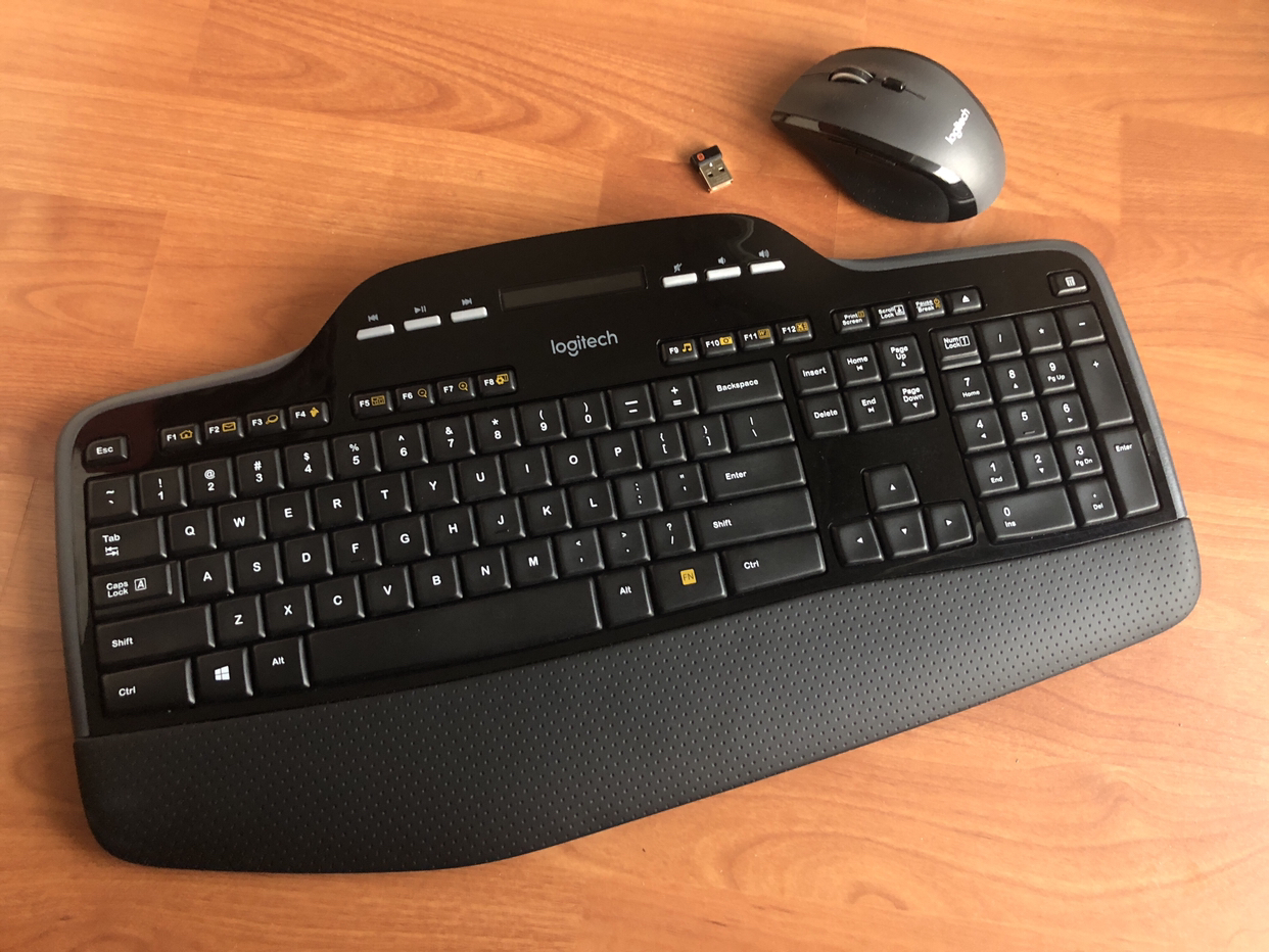 Logitech Wireless Mouse (M705) and Keyboard (MK710) Combo
