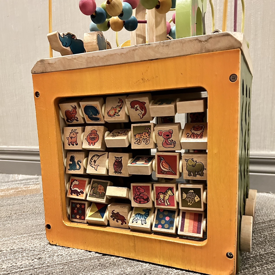 Wooden Activity Zany Zoo Alpha Cube - photo 4