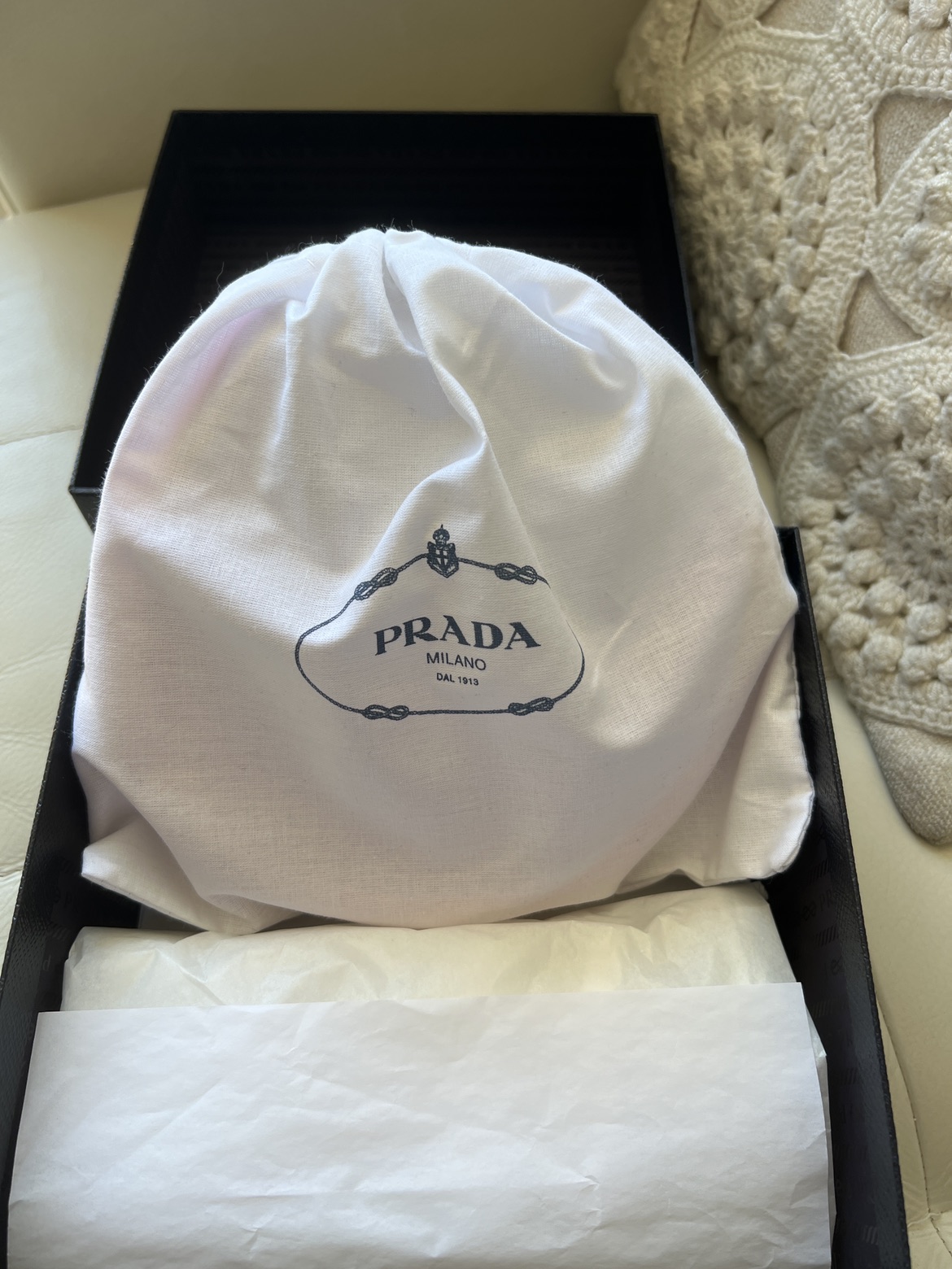 Prada satin headband - photo 2