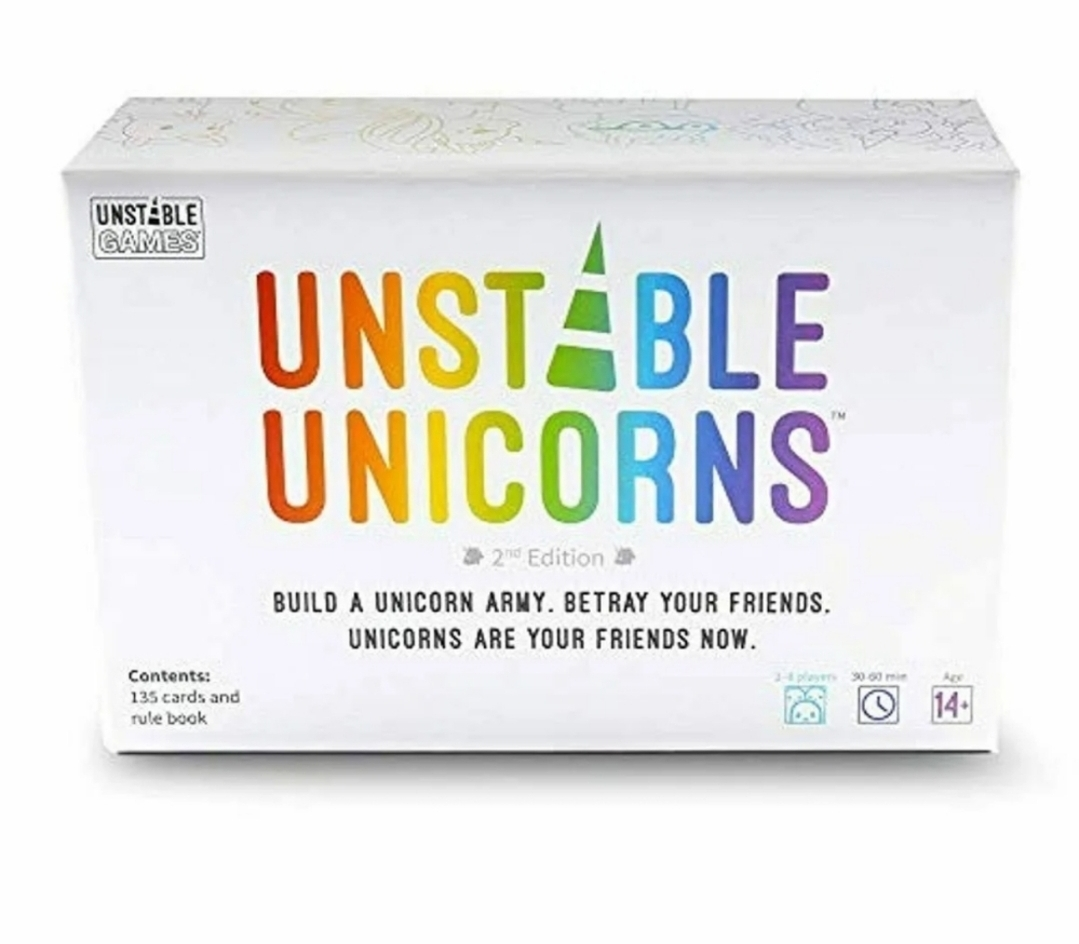 LTD TIME ONLY*FREE COPY*NEW SEALED Unstable Unicorns Card Game - photo 2