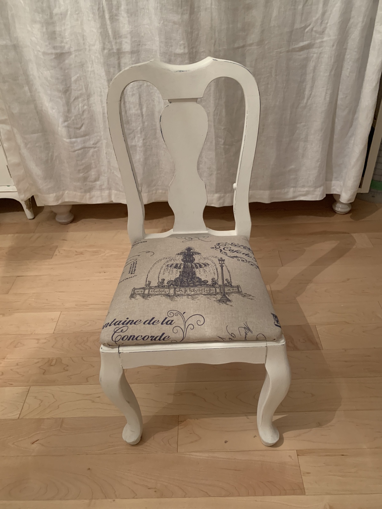 Child sized Queen Anne chair - photo 3