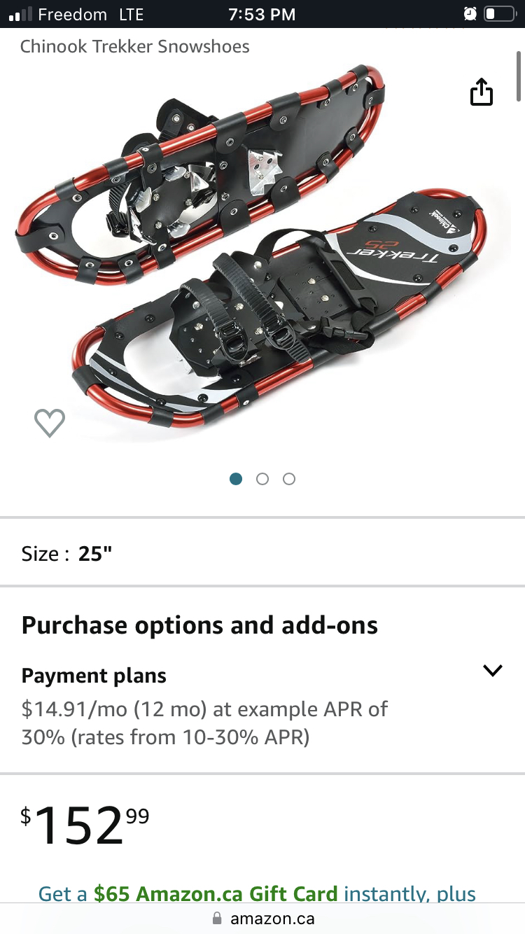 Chinook Trekker Snowshoes - photo 4