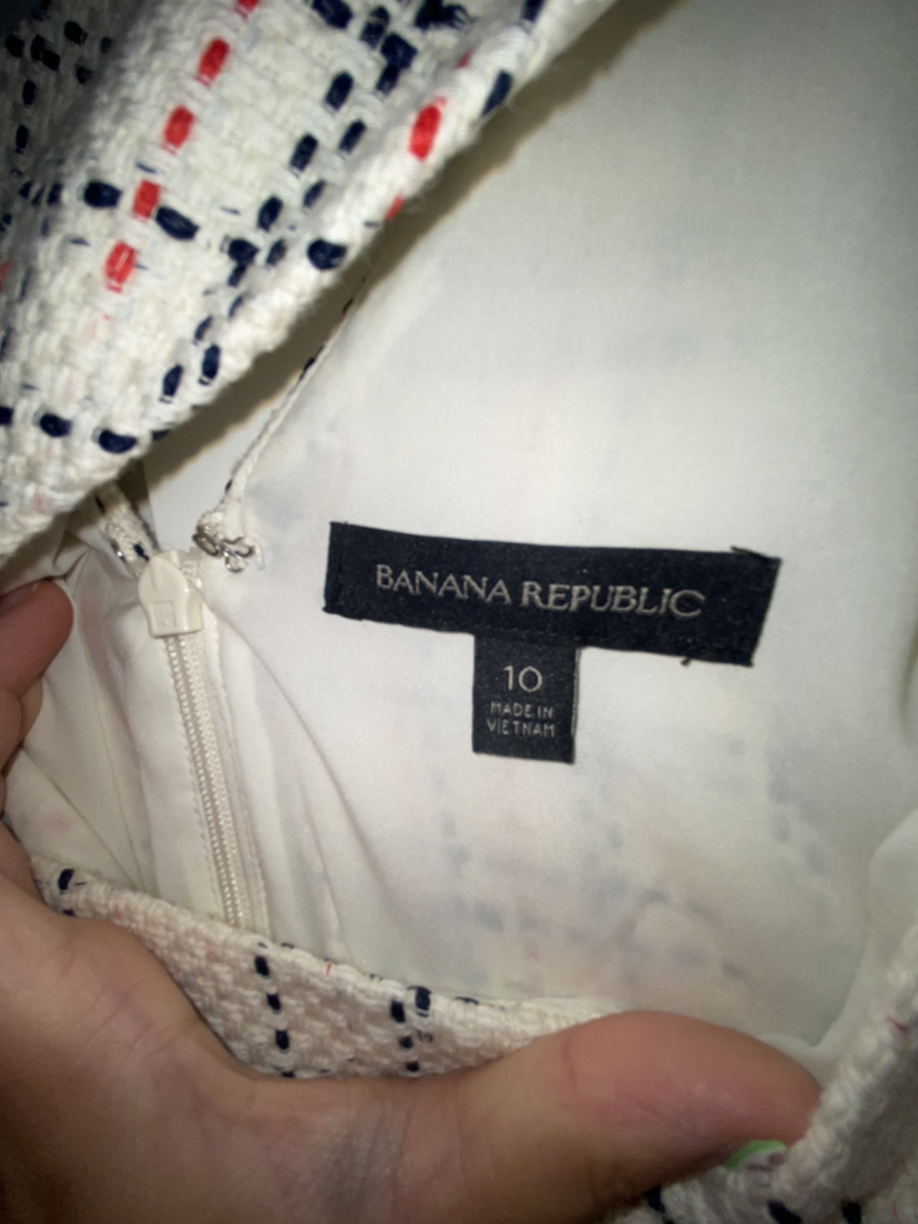 Tweed Multi Colour Banana Republic Dress - photo 3