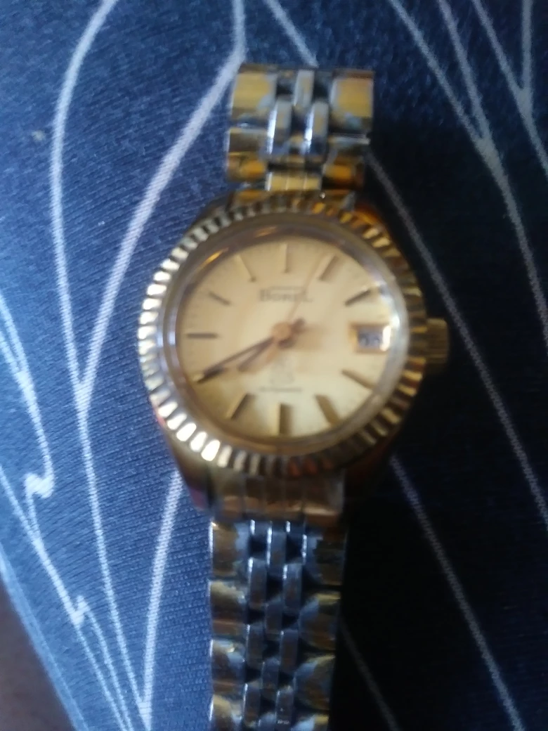 VINTAGE ERNEST BOREL AUTOMATIC LADIES WATCH image indicator(6)