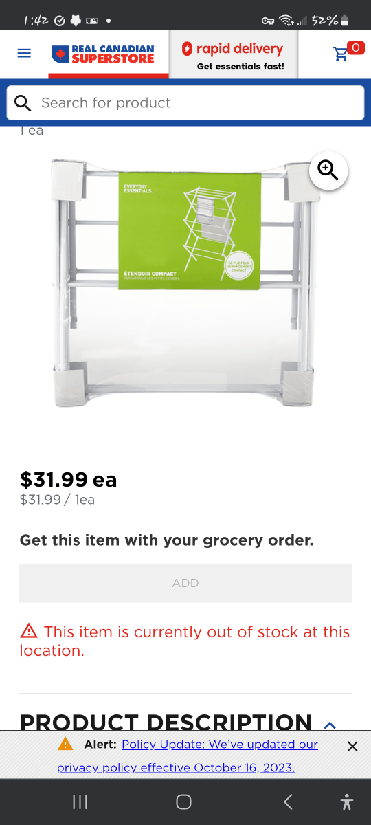 Collapsible Drying Rack image indicator(3)
