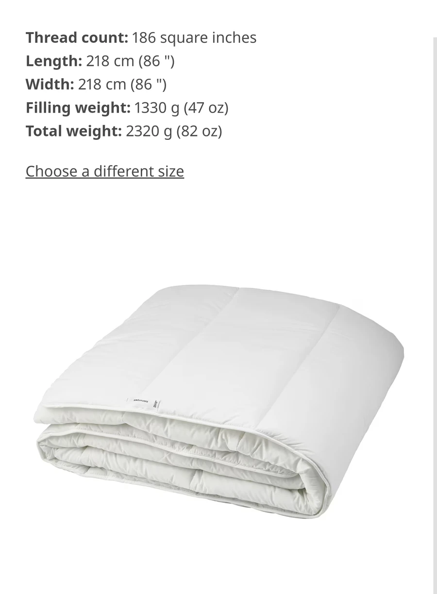 IKEA SMÅSPORRE Duvet - photo 2