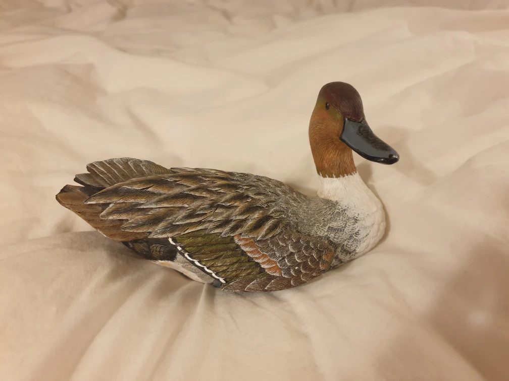 Carved Duck Decor