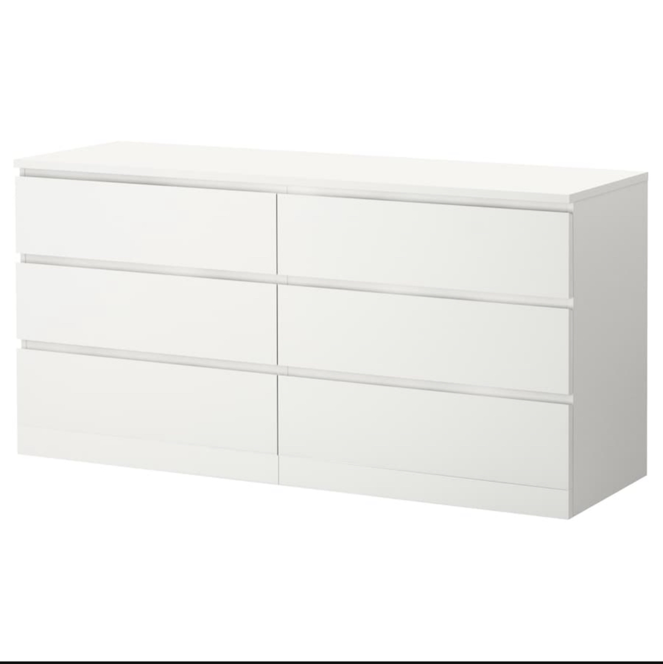Drawer Dresser With 6 Drawers