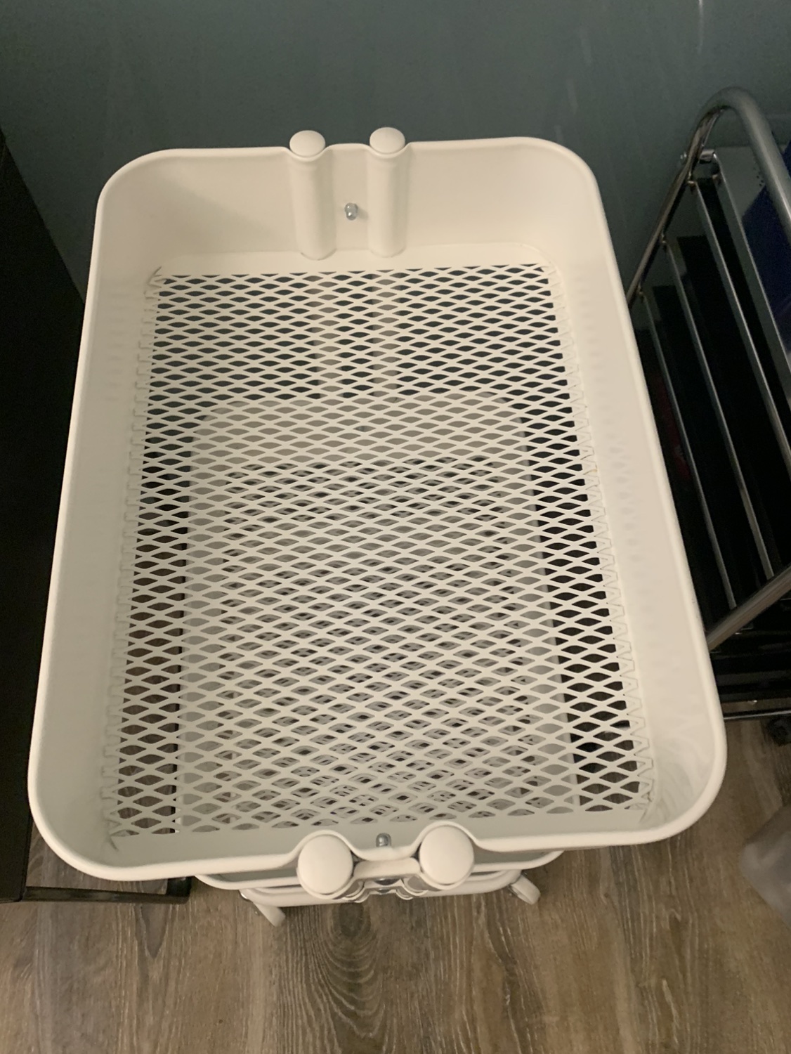 Ikea Utility Cart, White - photo 2