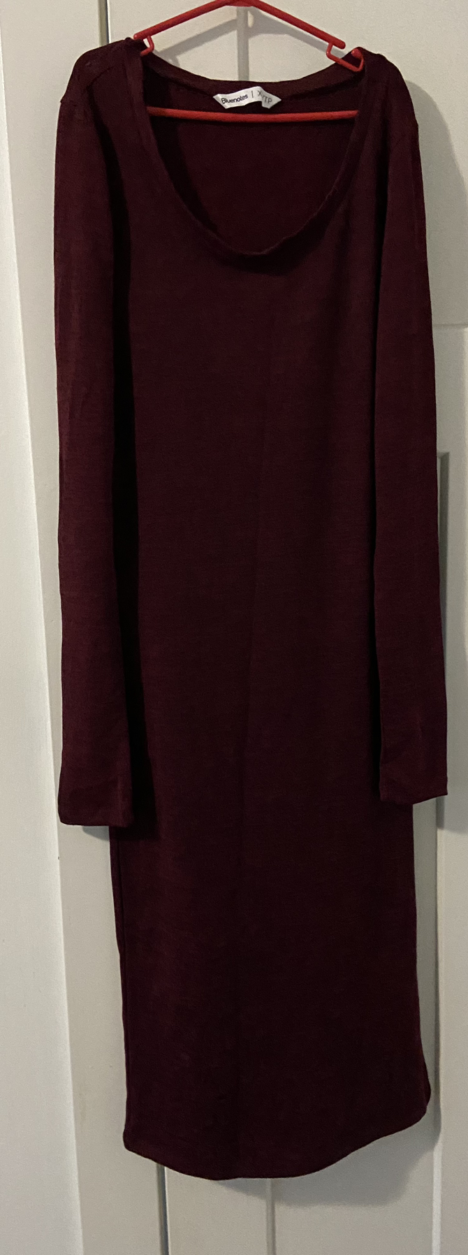 Maroon dress