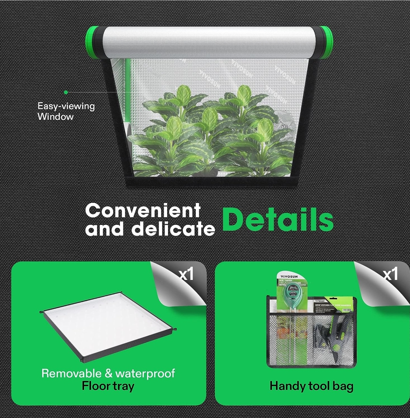 VIVOSUN Grow Tent - photo 3