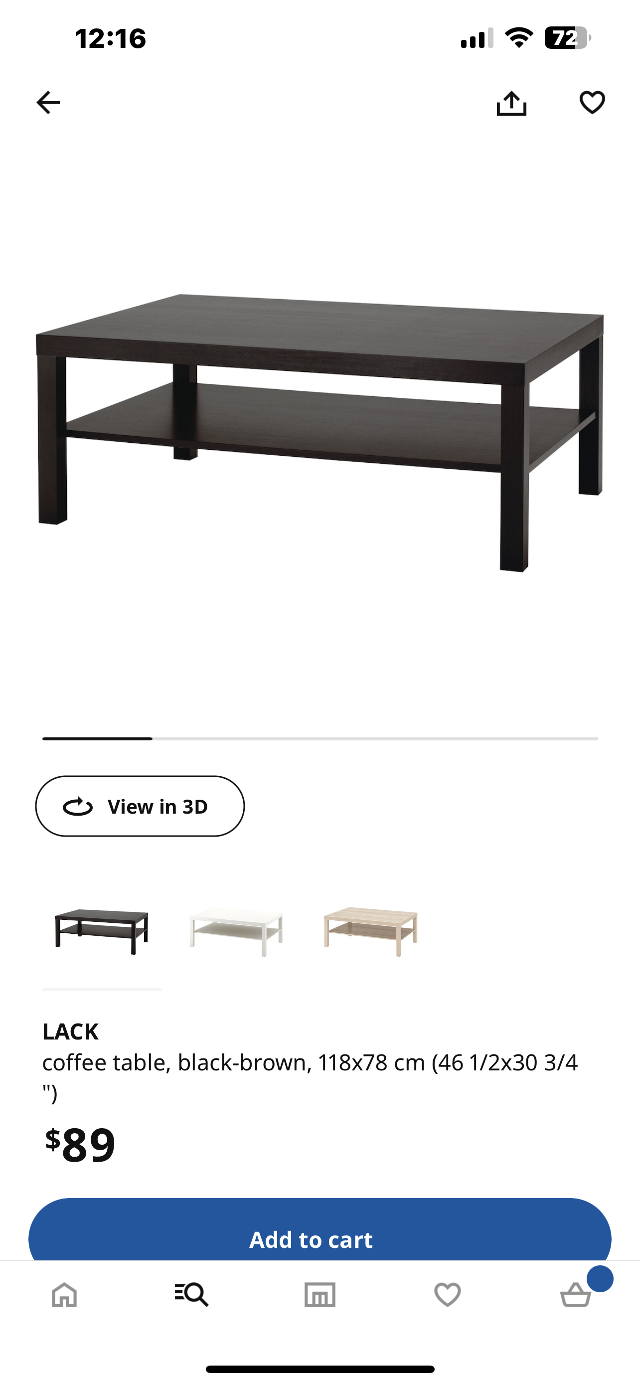 Lack Coffee Table - photo 3