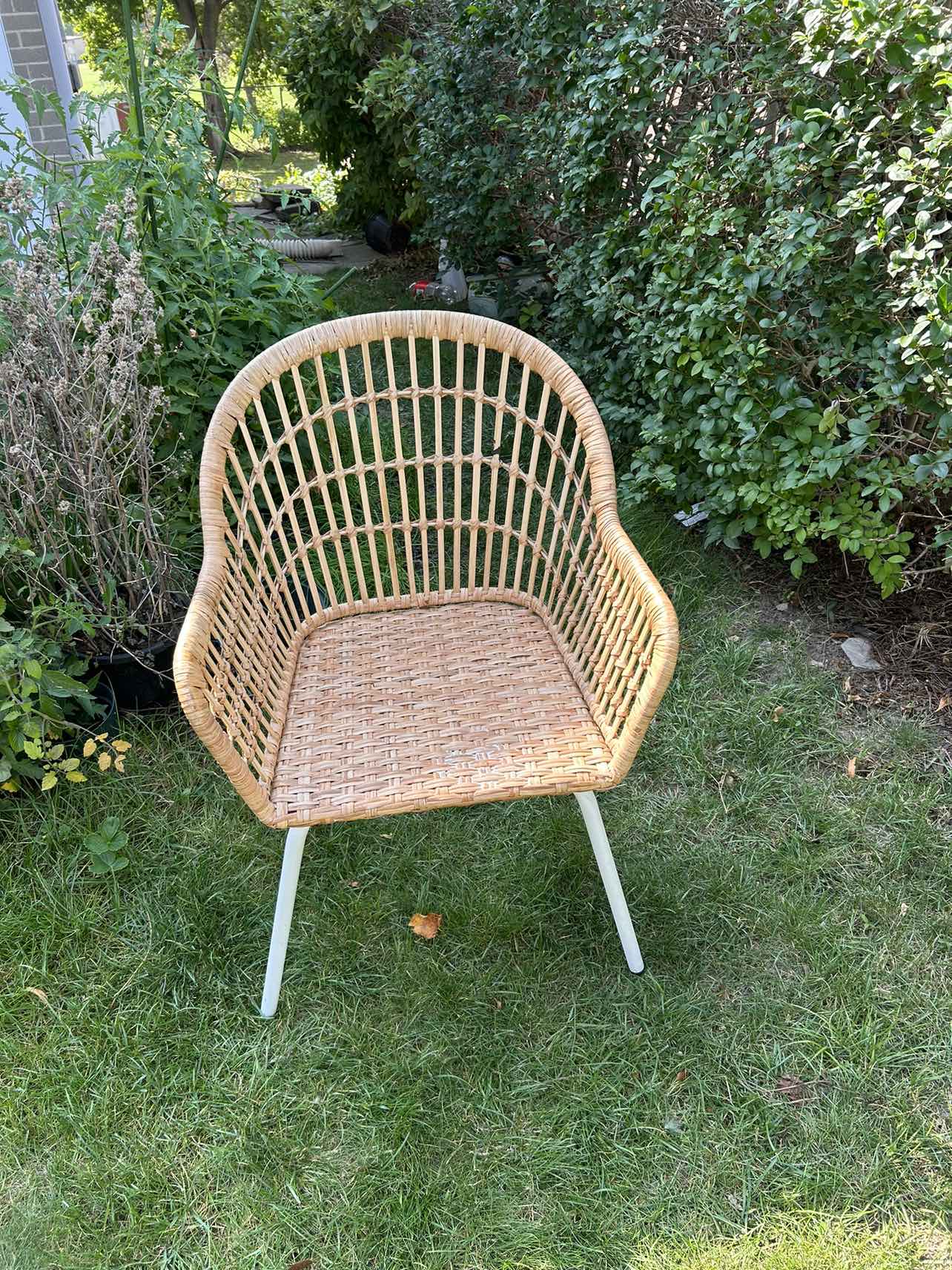 IKEA nilsove wicker chair thumbnail