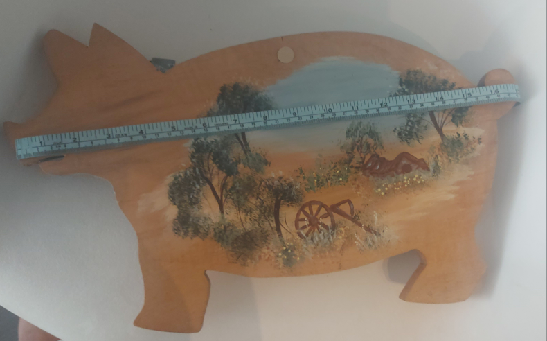 Wooden utensils and Pig cutting board - photo 3