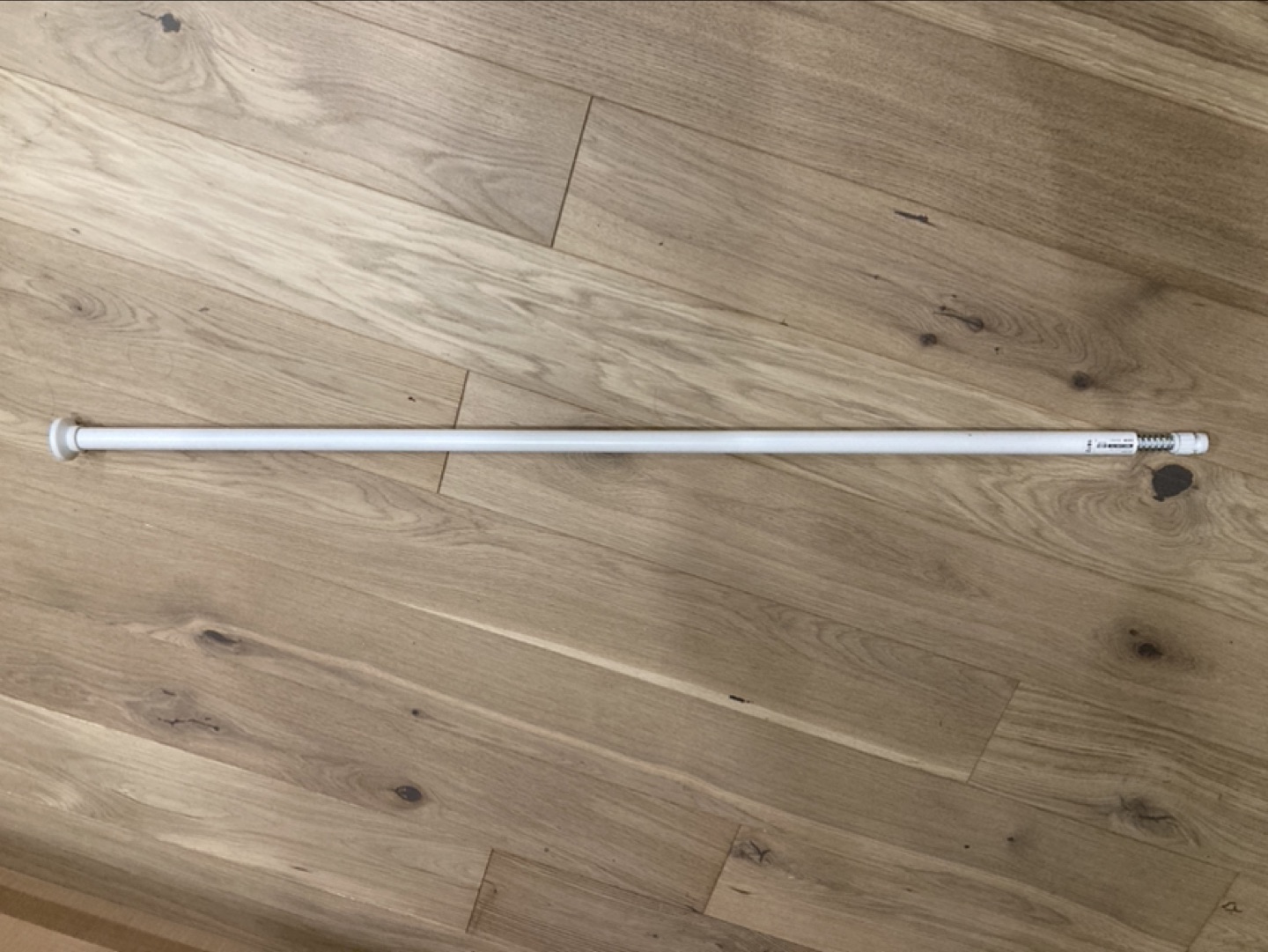 IKEA shower curtain rod #Freecycle