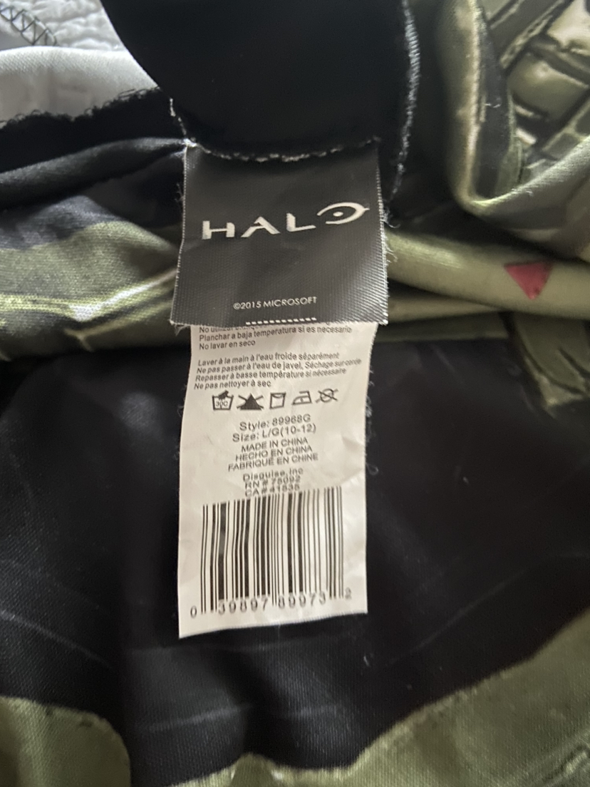 Kids' Halo Master Chief Green Halloween Costume - photo 3