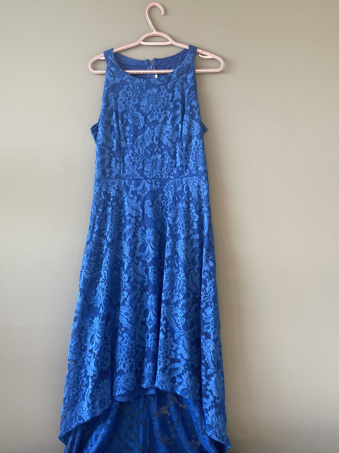 Blue formal dress thumbnail