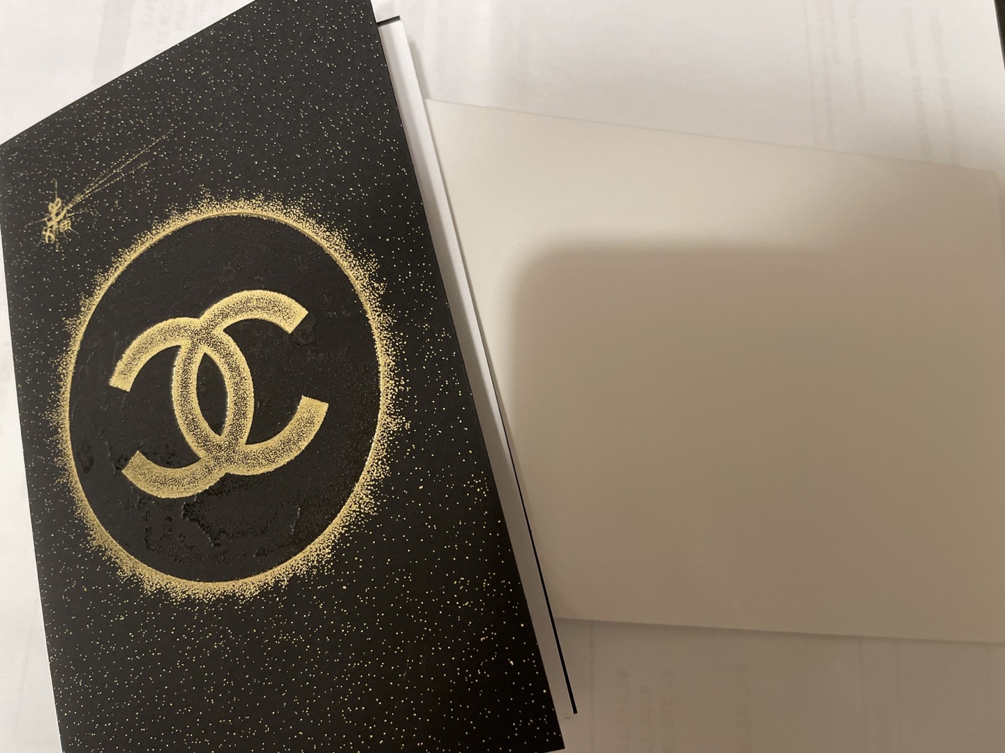 Chanel greeting card with envelope image indicator(3)