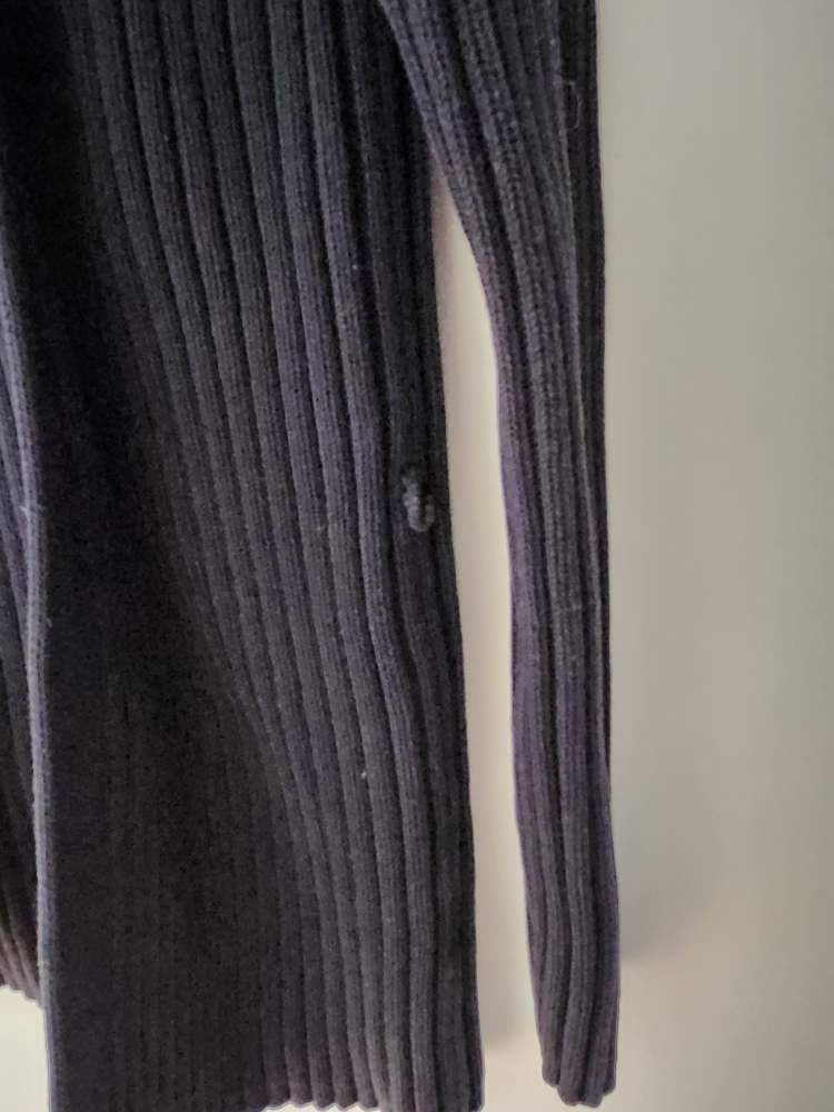 Cotton Ginny Black Sweater Cardigan - Small image indicator(3)