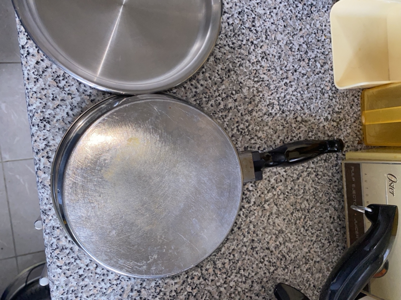 Heavy duty stainless steel pot   as good as new image indicator(5)