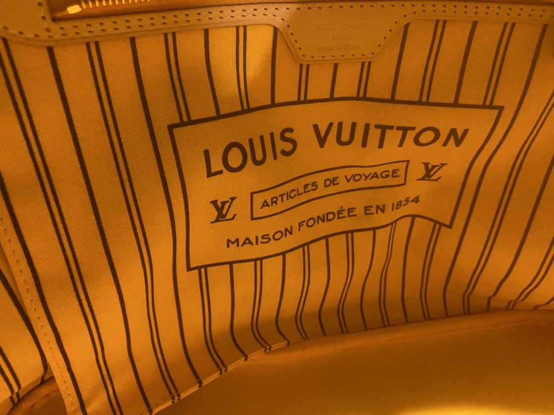 Authentic Louis Vuitton large tote - photo 3