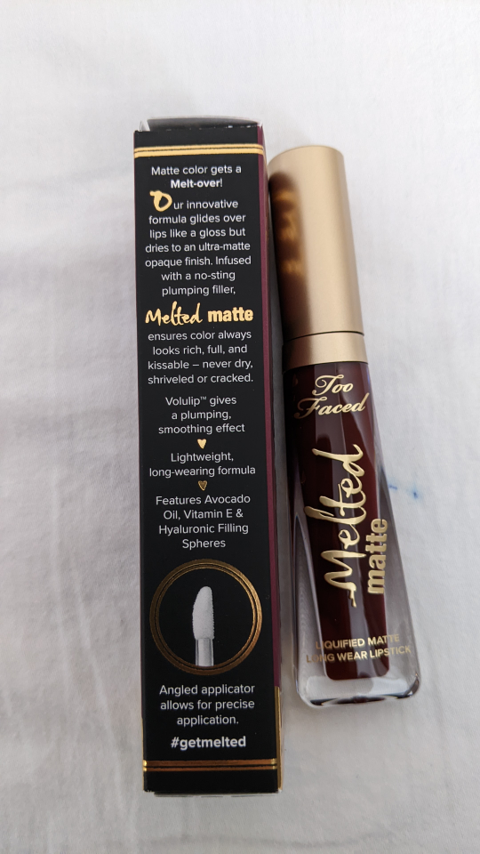 Too Faced  melted matte lipstick - photo 4