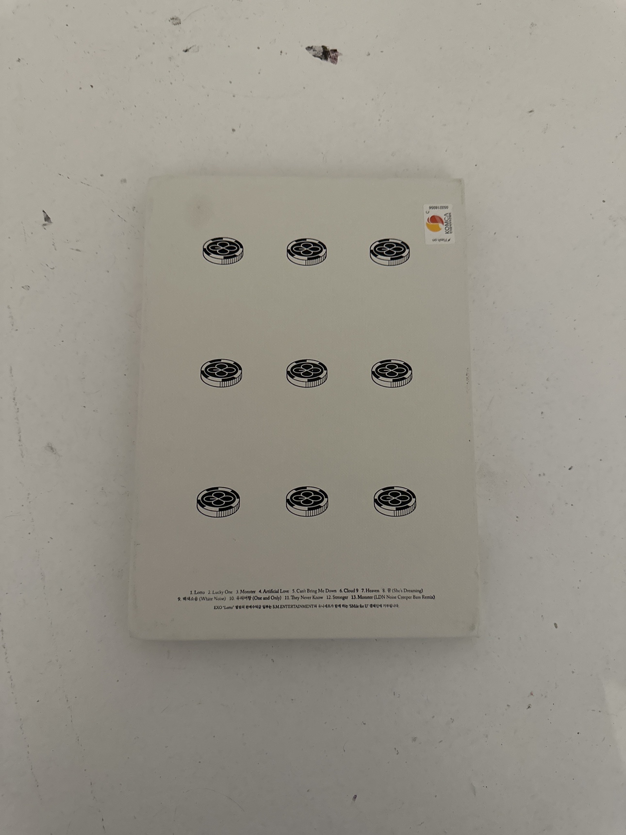 Kpop Album: EXO Lotto image indicator(3)