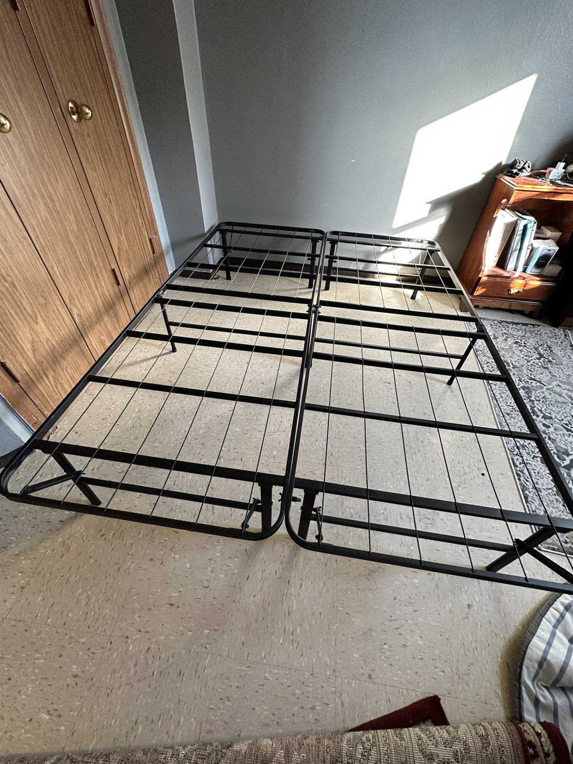 Ikea Queen steel bed frame