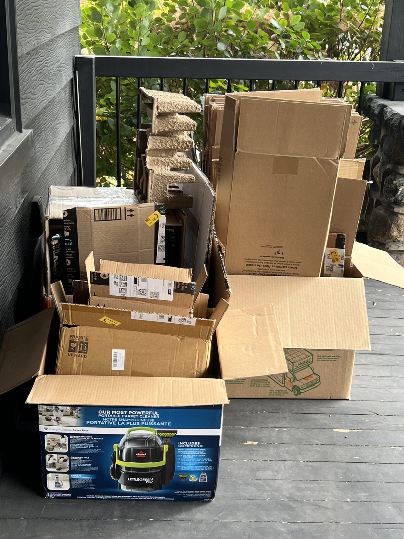 Free moving boxes
