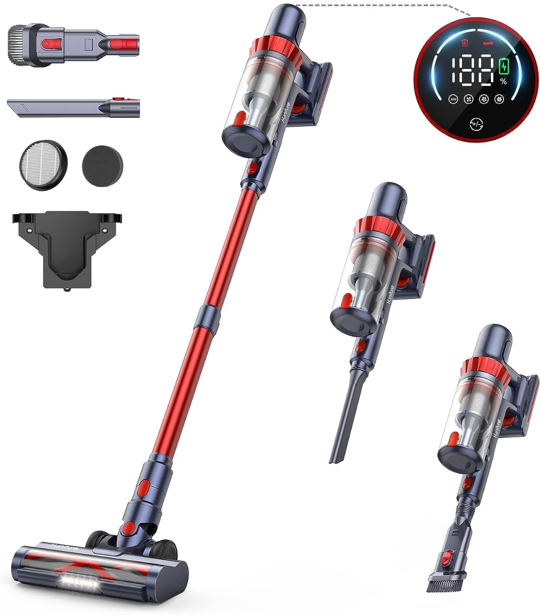 HONITURE S13 Cordless Vacuum Cleaner, Stick Vacuum, Cordless