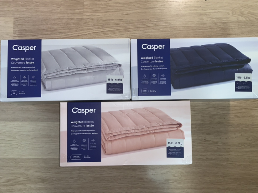 Brand new! Casper weighted blanket