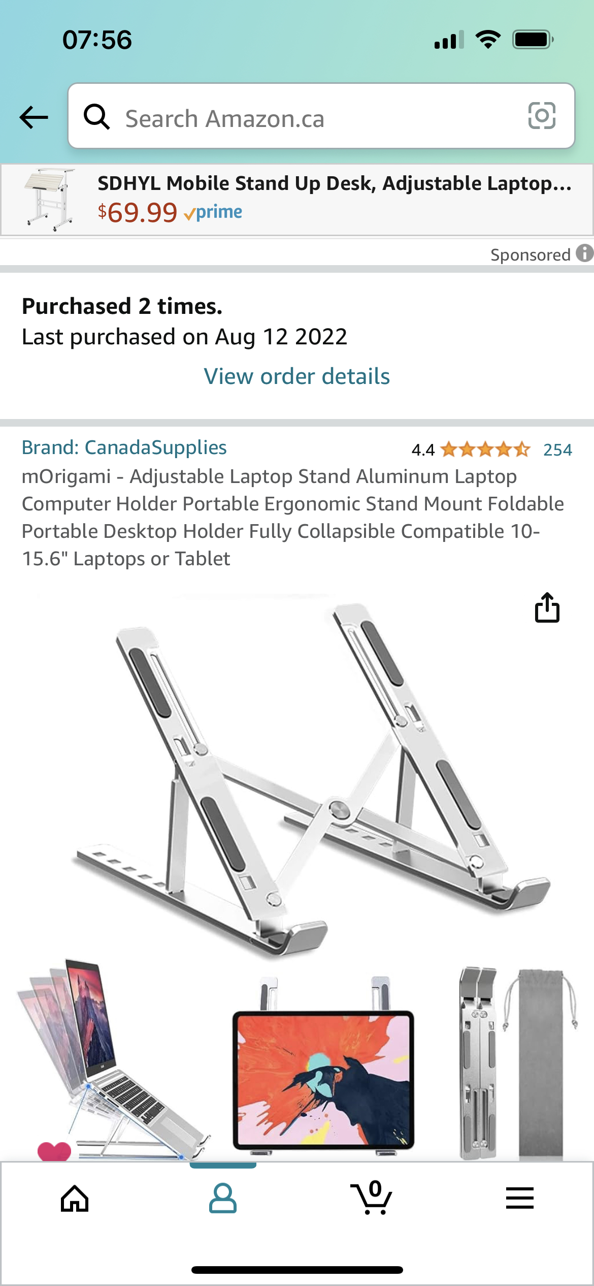 Adjustable Laptop stand - photo 2
