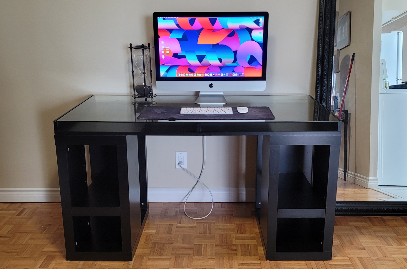 Glass Top Computer Desk thumbnail