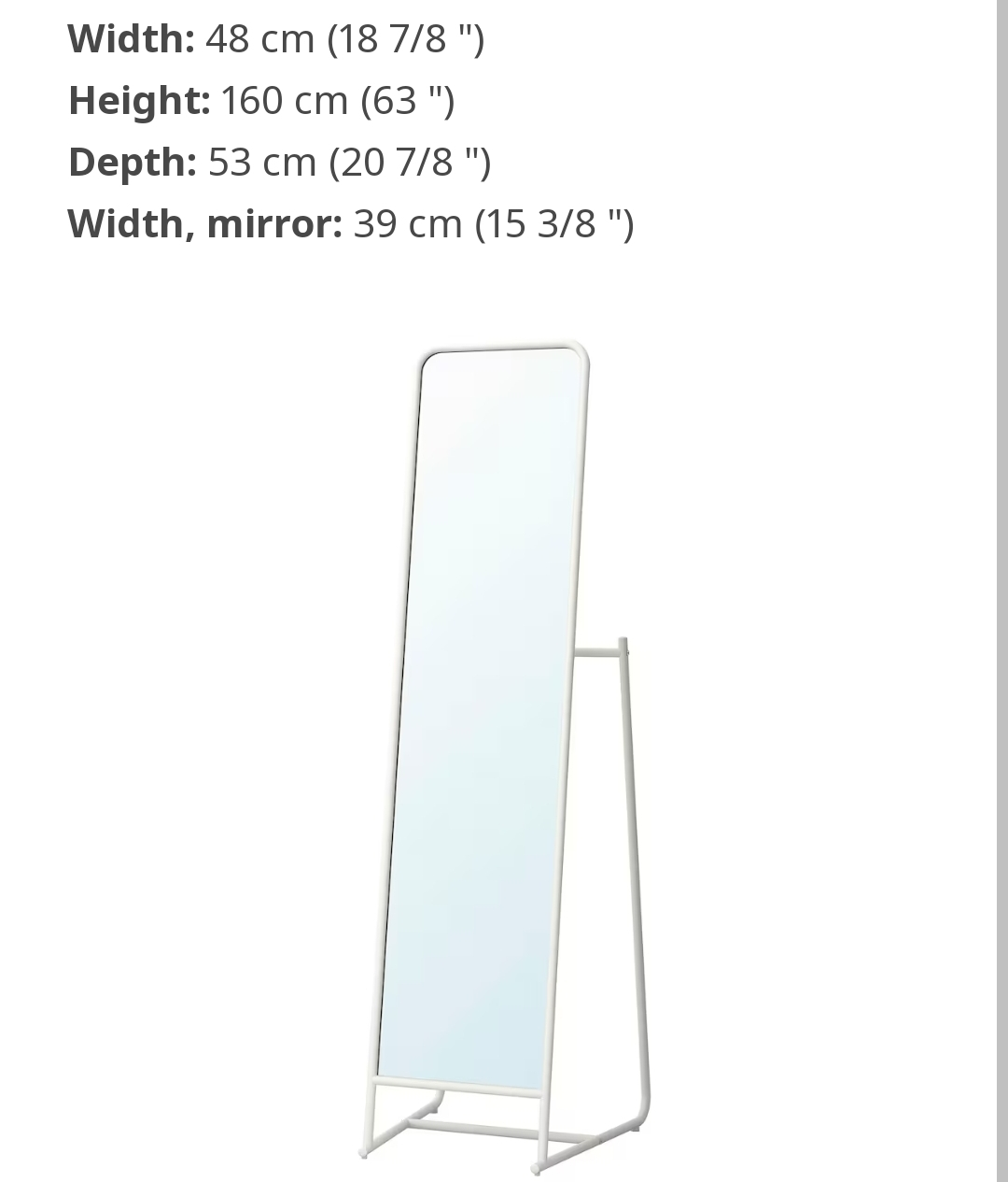 IKEA Knapper Mirror - photo 2