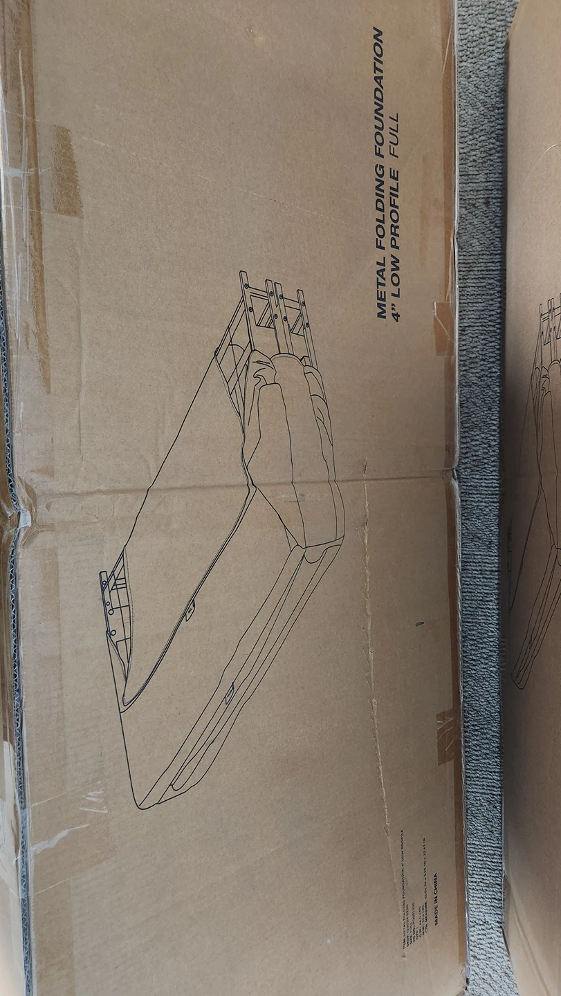 Box spring ( foldable metal foundation) - photo 5