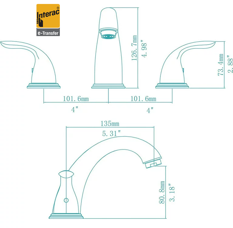 ***CLOSED BOX*** Sink Faucet - Bathroom / Kitchen Sink - photo 2