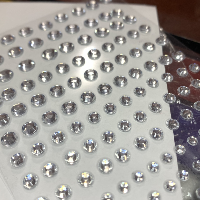#freecycle Rhinestone Stickers