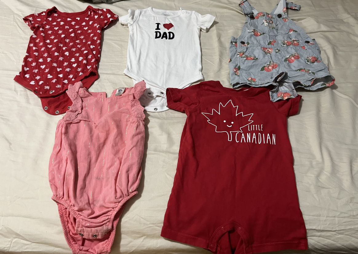 Set of 5 clothes