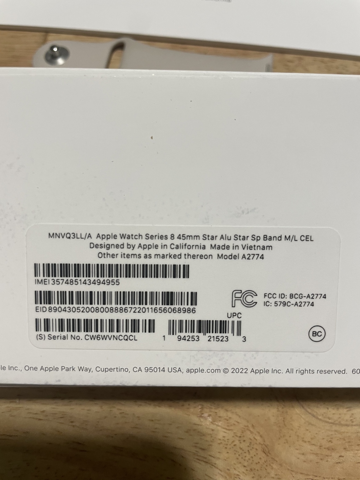 Apple Watch S8 45 mm - photo 3