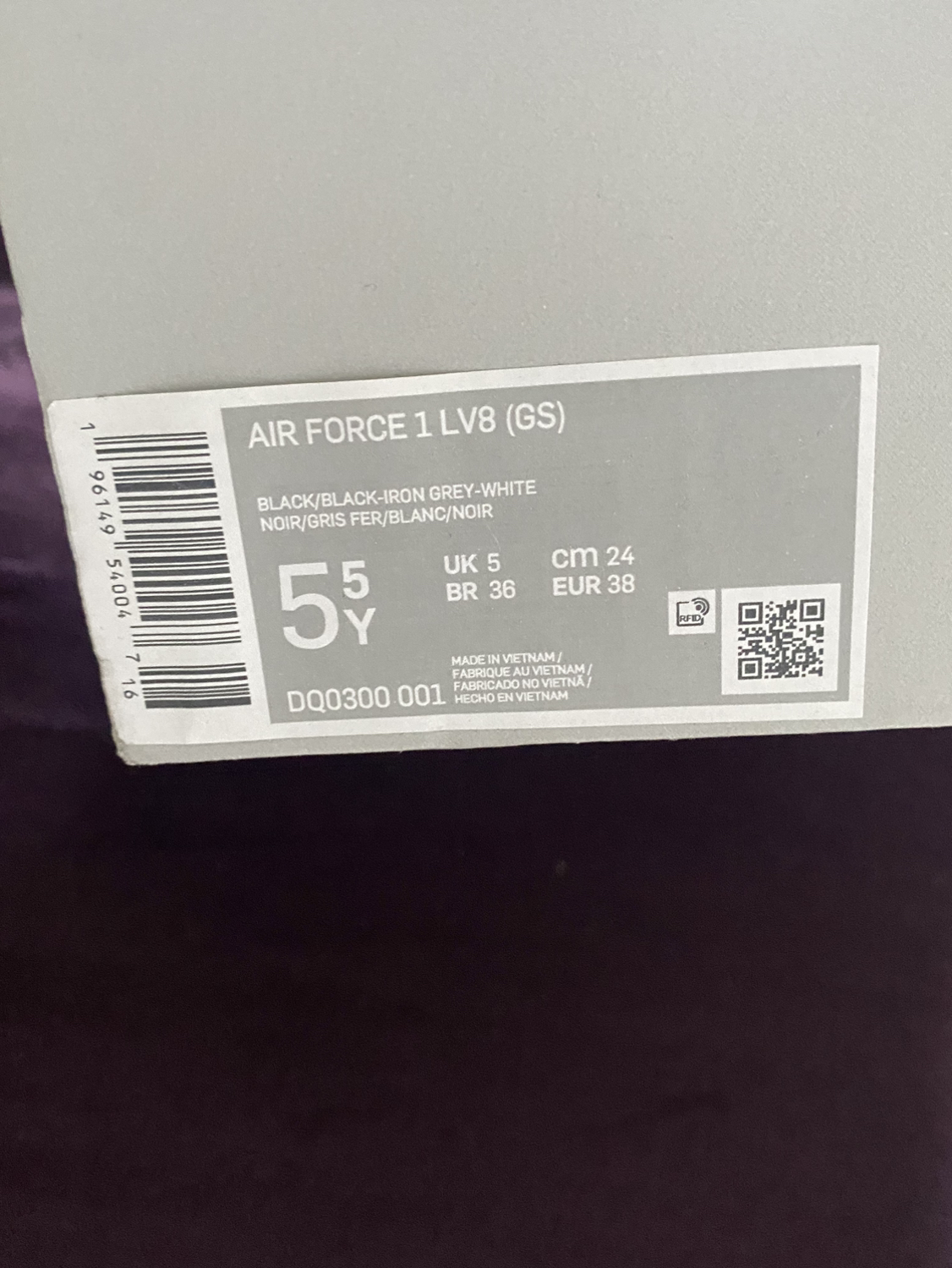 AIR FORCE 1 LV8 (GS) - photo 5