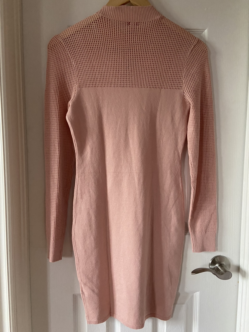 *New* GUESS RHINESTONE LOGO SWEATER DRESS - photo 3